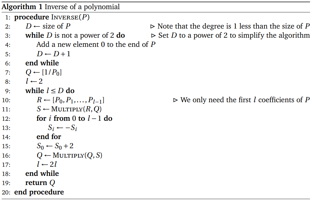 Algorithm 1